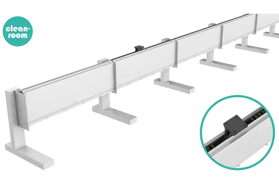 C6 energy chain series with cleanroom guide system | igus Australia