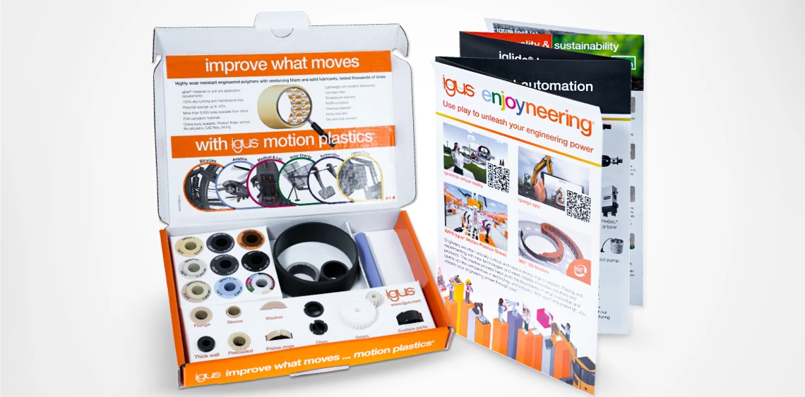 caja de muestras iglide