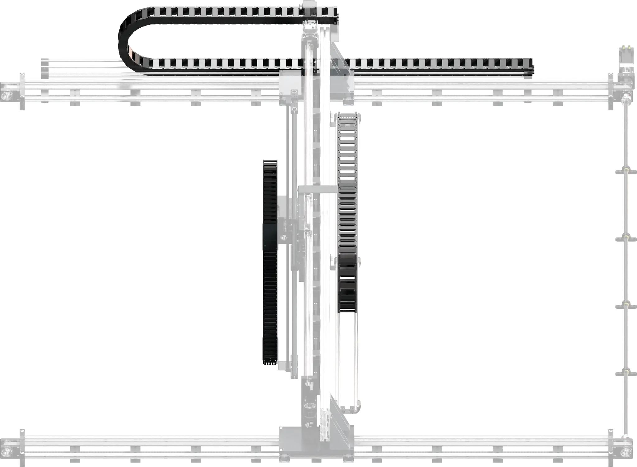 Rg Chain Design Energy chain complete set for room linear robot DLE-RG-0014