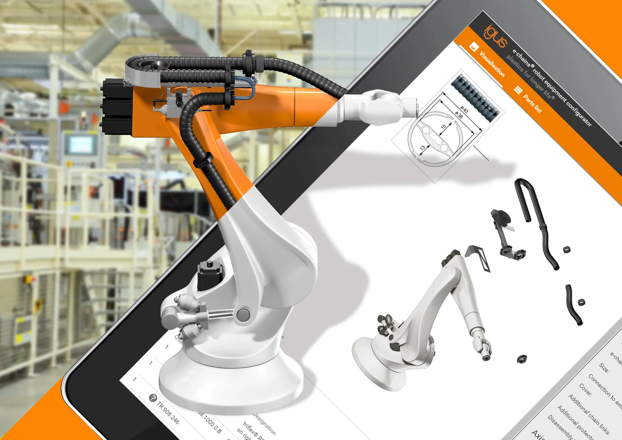 Configurateur de robots