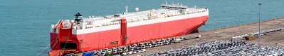 Picture of a RoRo ship