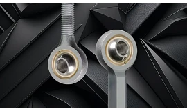 Iglidur ujung batang baja tahan karat® J