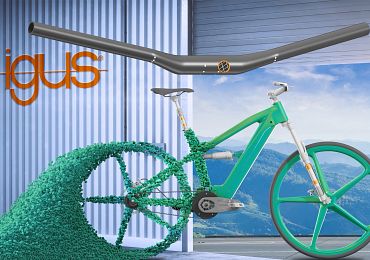 Der weltweit erste Fahrradlenker komplett aus Kunststoff