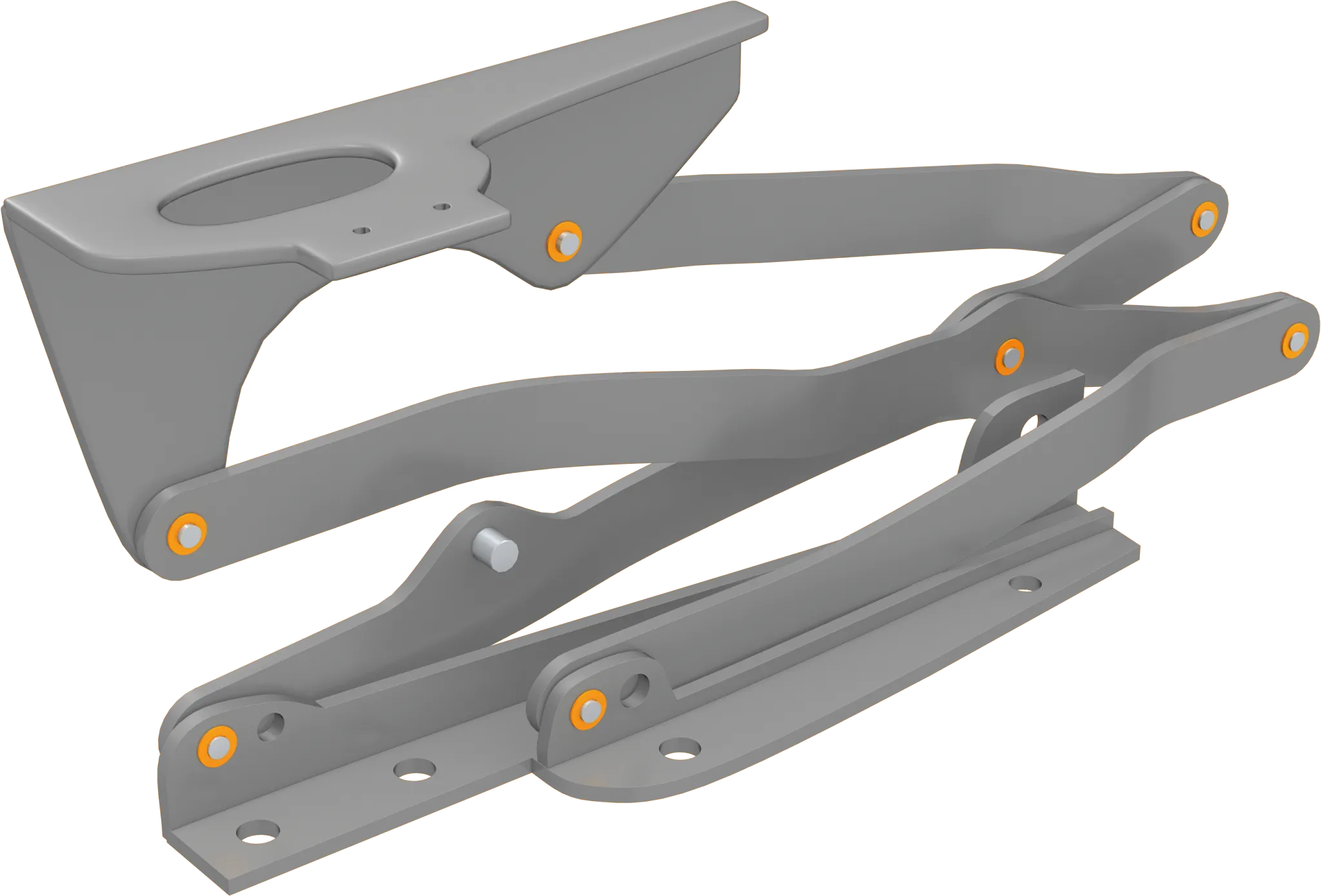 Plain bearing in convertible top system