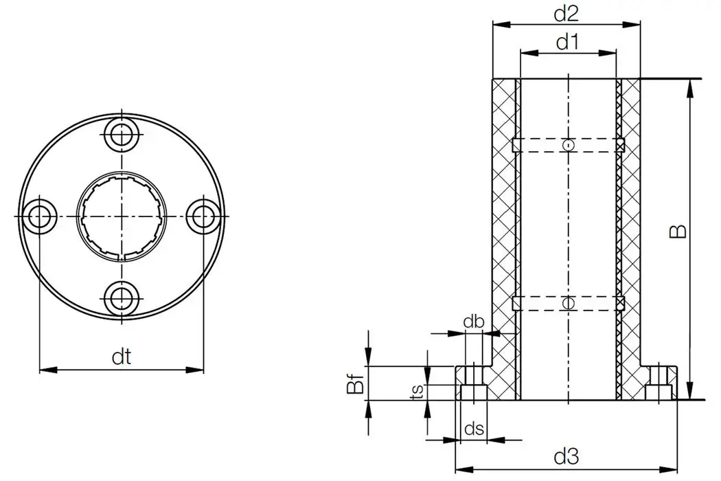 FJUIT-01-12 technical drawing