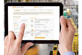 igus online tools on your tablet