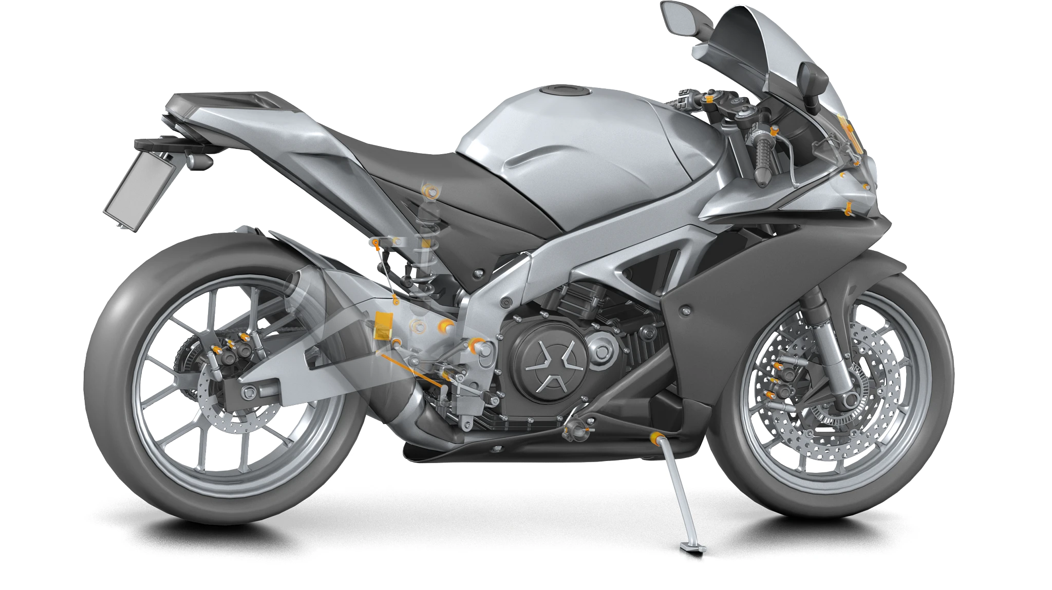 Moto con productos igus®