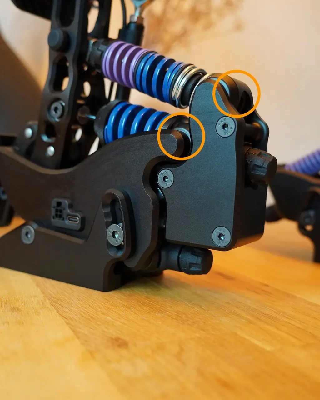 Fatblackcat Sim-Pedal Detail