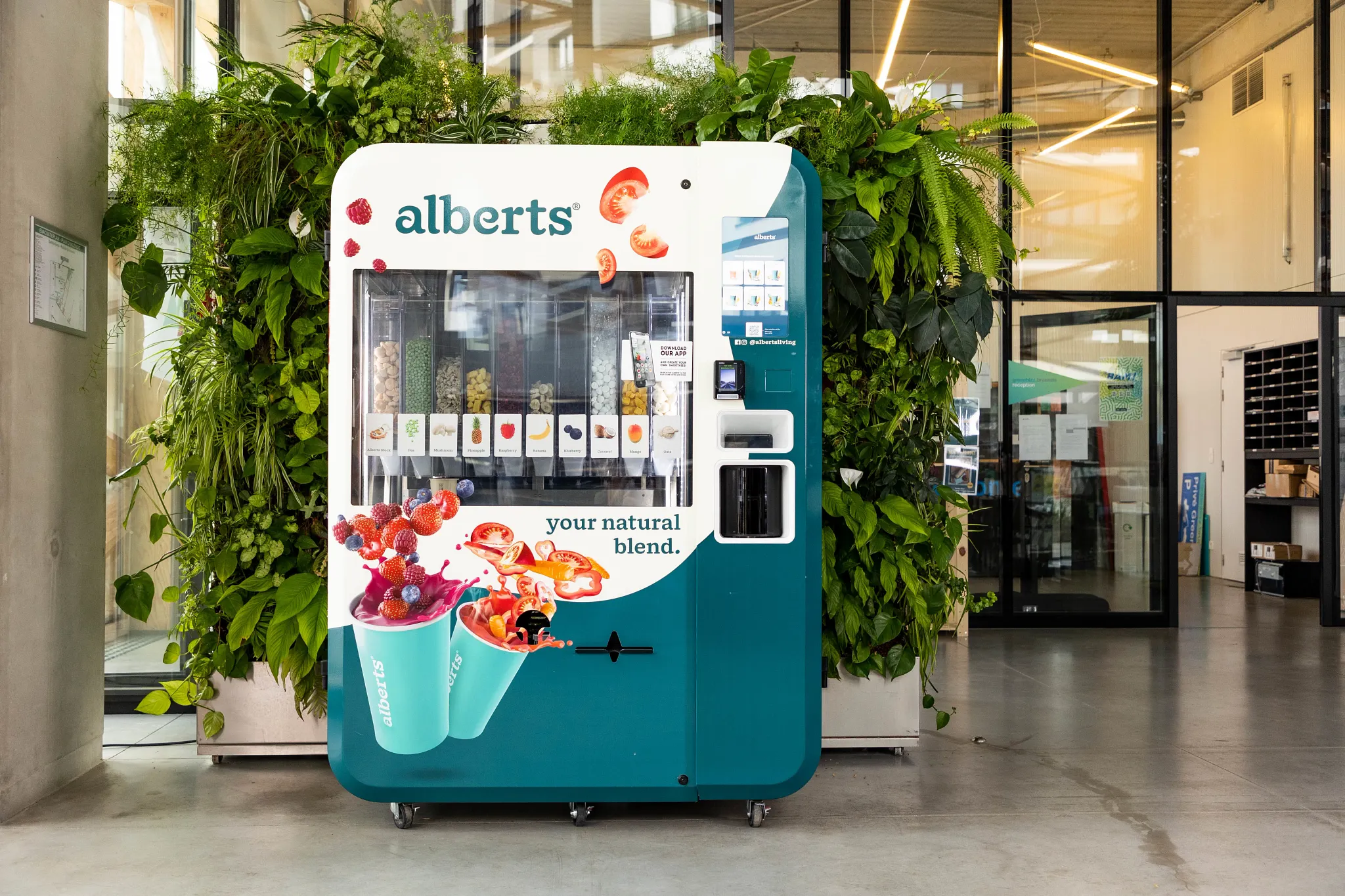robotic vending machine alberts