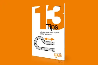 Consejos para cadenas portacables deslizantes