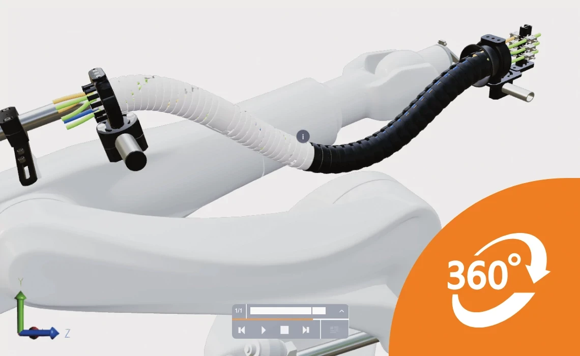 Modèle interactif triflex TRX