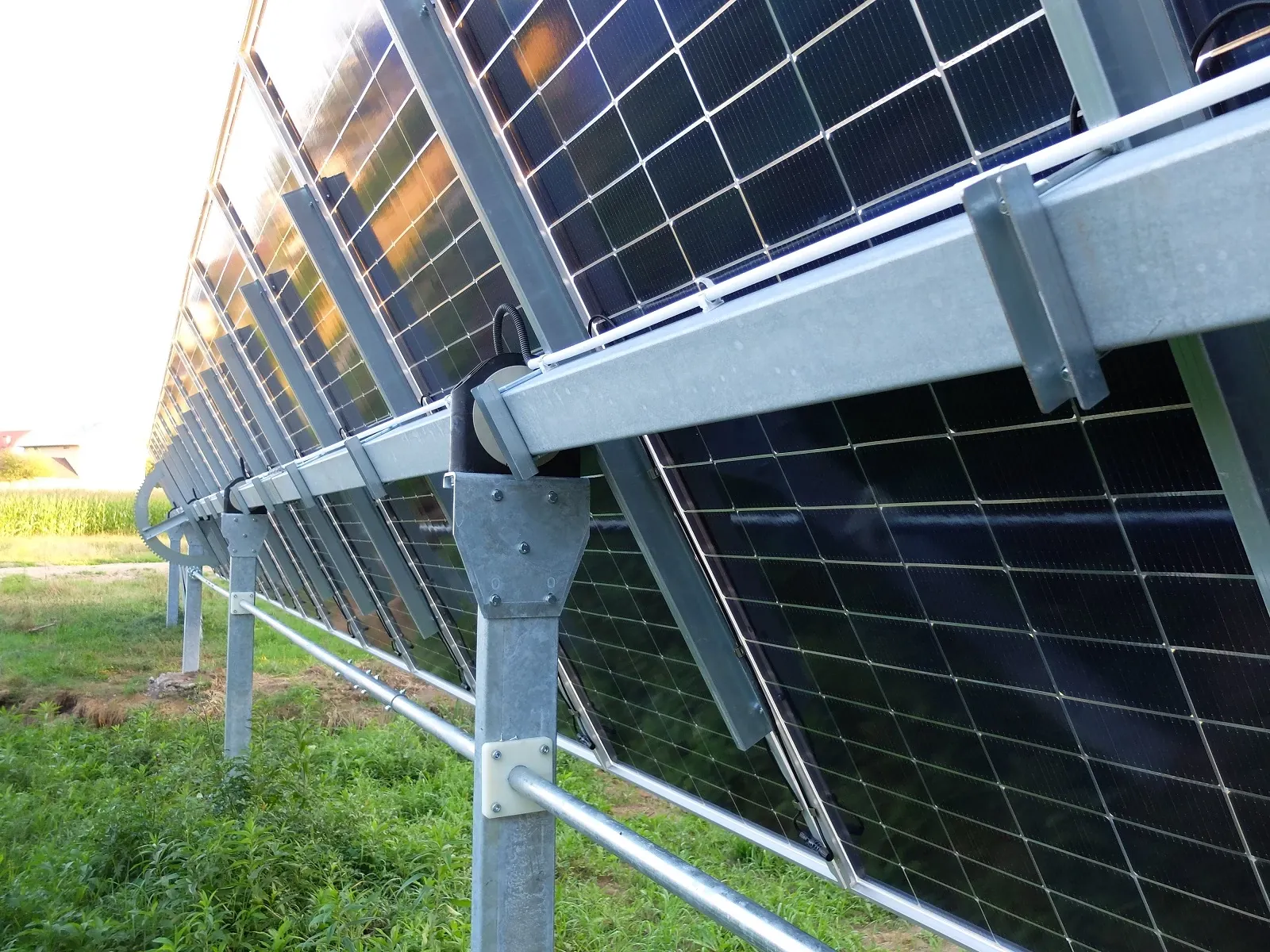 ESQM-120 als Lager in einer Photovoltaikanlage
