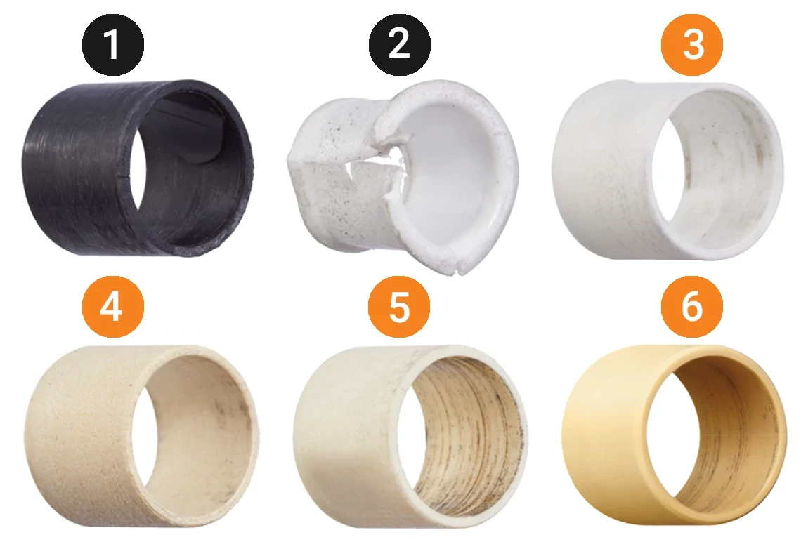 Abrasive wear in testing: rotating wear test