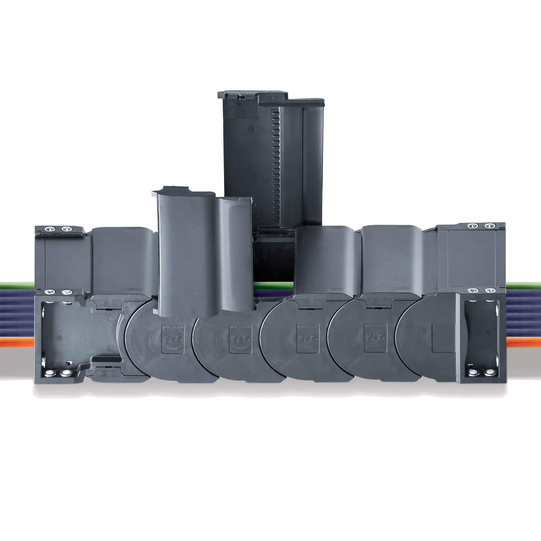 R2.1 - Deckel mit integrierter Rasterung im Innen und Außenradius beidseitig aufklappbar