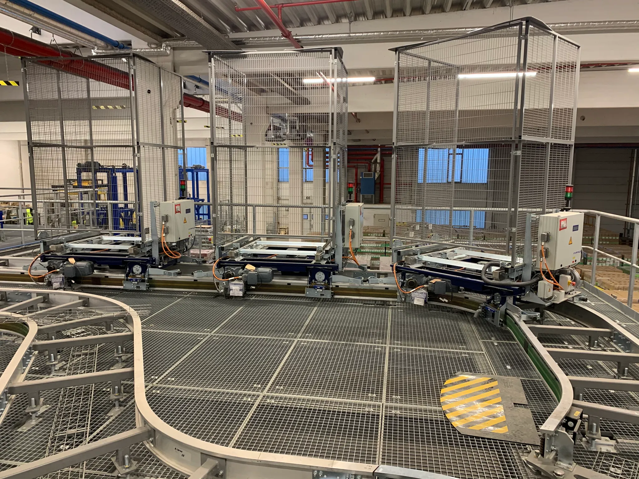 Drehkranz für Drehschemel Bodentransportanlage