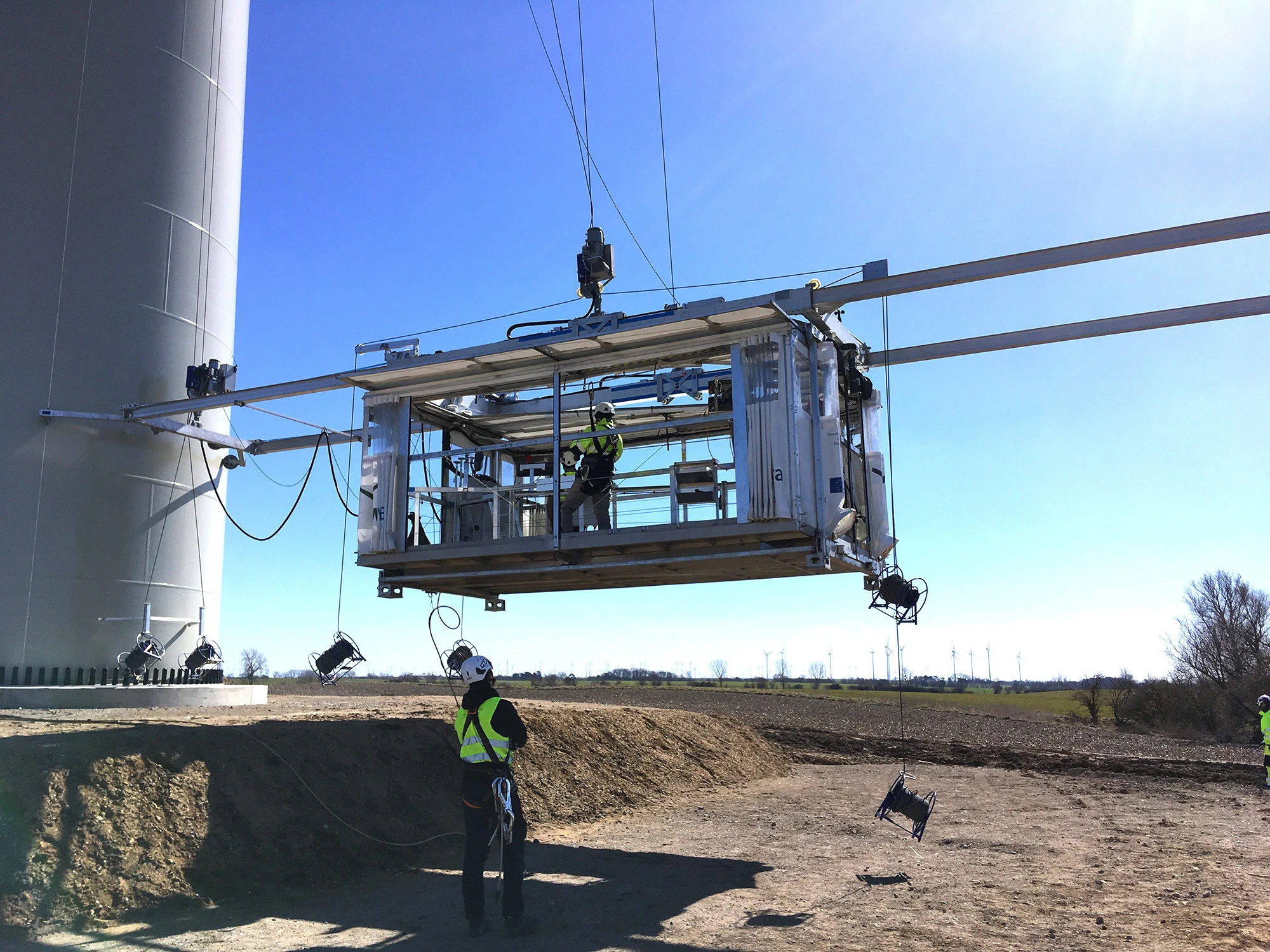 風力渦輪機維修平台