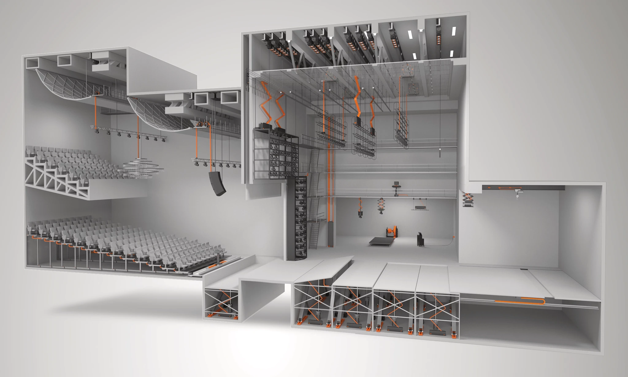 Theatre with igus products