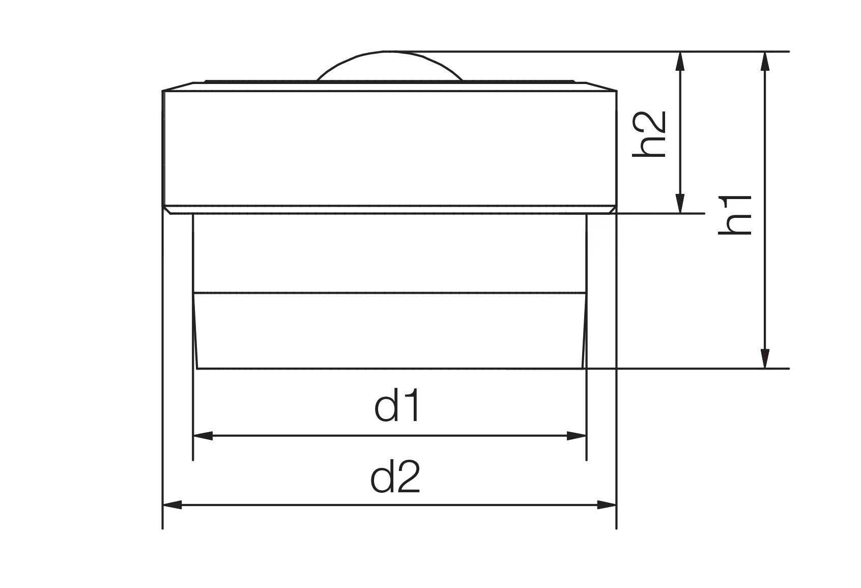 BB-505-B180-POM technical drawing