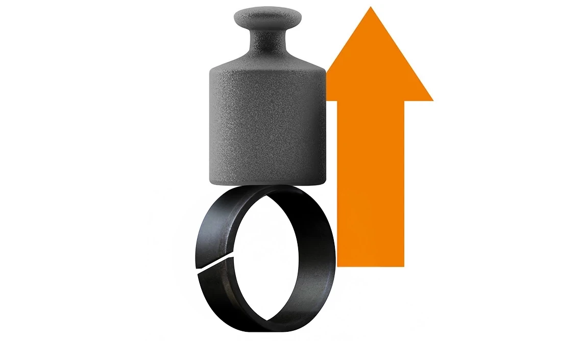 Aros de pistón para cargas pesadas