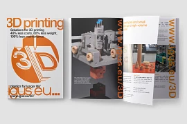 Brochure with solutions for 3D printing