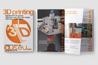 Brochure met oplossingen voor 3D-printen
