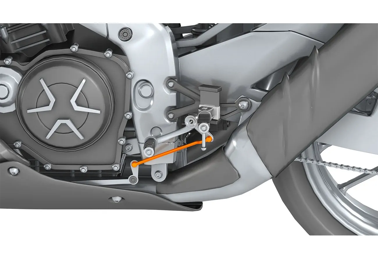 articulación doble igubal® en mecanismo de pie