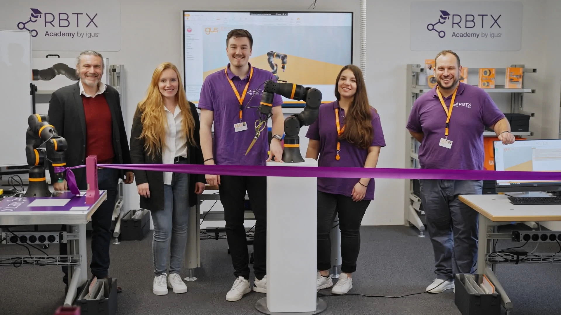 Eröffnung der RBTX Academy