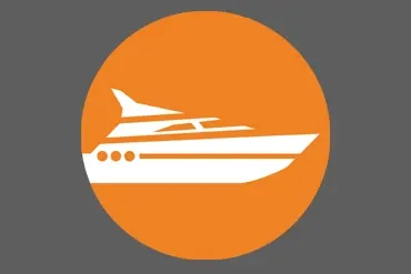 Shore power connection icon