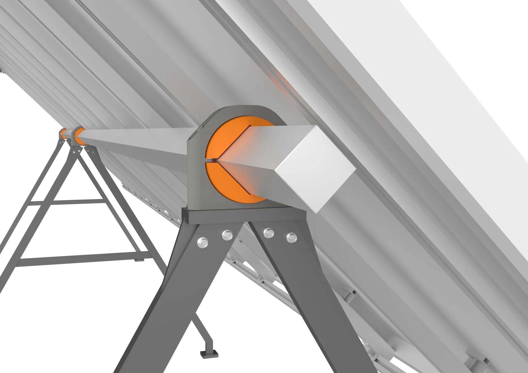 Rodamientos de bloques de almohada solar