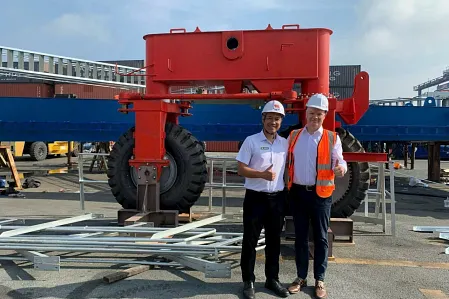 RTG undercarriage