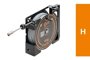 Kabelaufroller e-spool flex mit Handkurbel