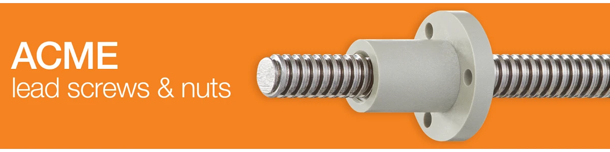 ACME Thread & Trapezoidal Threaded Lead Screws & Nuts | igus®