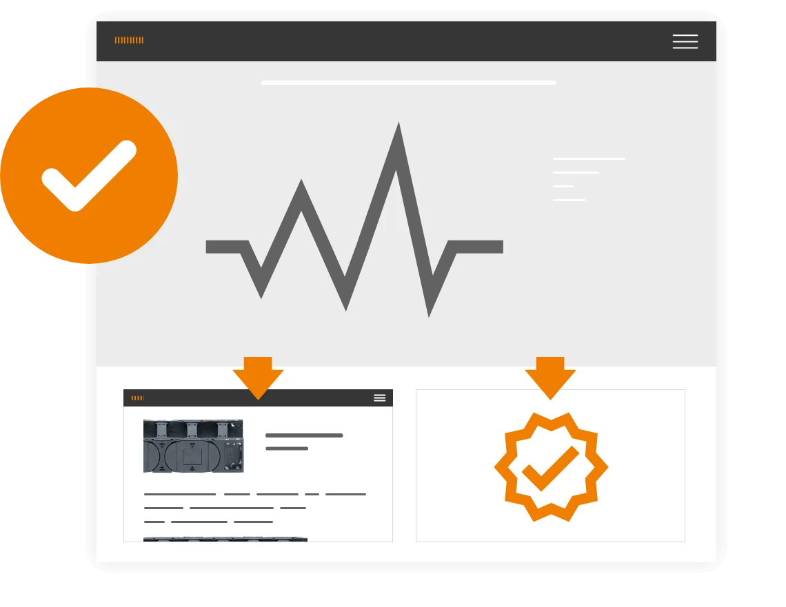 Service life calculator for energy chains