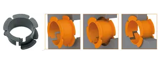 bearing flensa ganda iglidur MDM