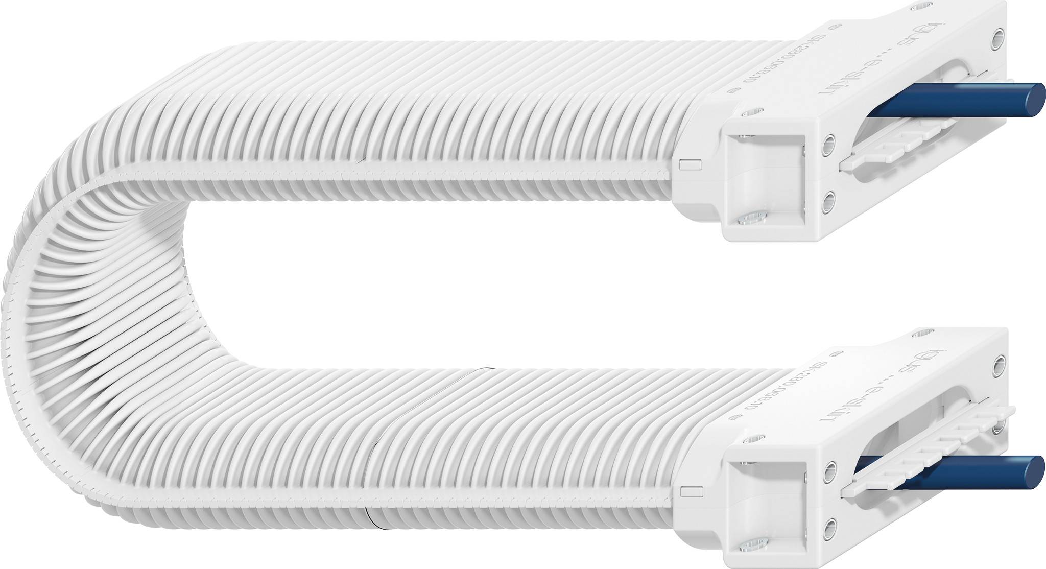 クリーンルーム用コルゲートチューブEスキン® 耐摩耗性、ISOクラス1