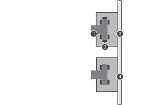 Version with floating bearing in z-direction