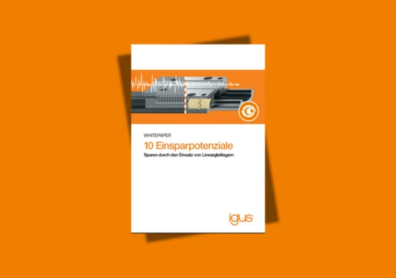 Einsparpotenziale Bild drylin lineartechnik_whitepaper