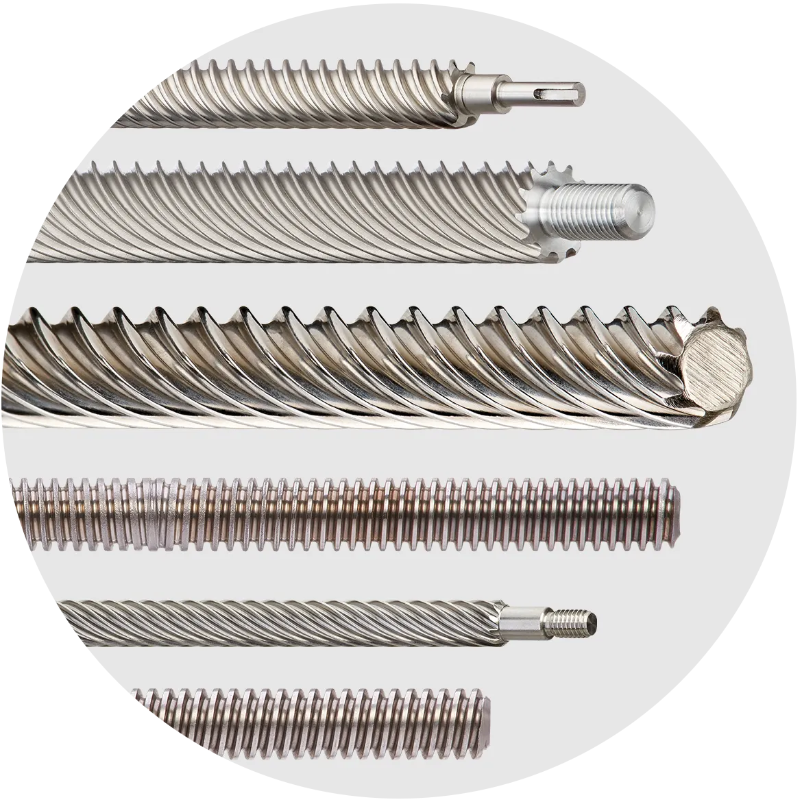 Entraînements à vis