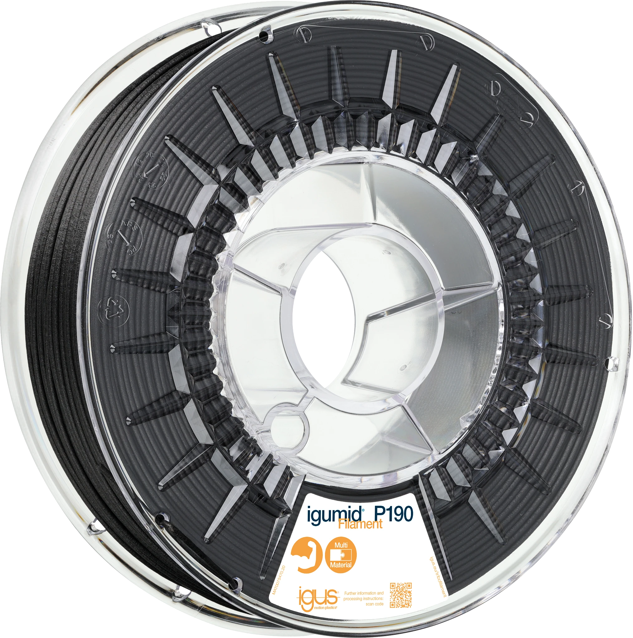 igumid P190 faserverstärktes Filament