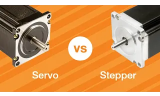stepper motor and servo motor difference