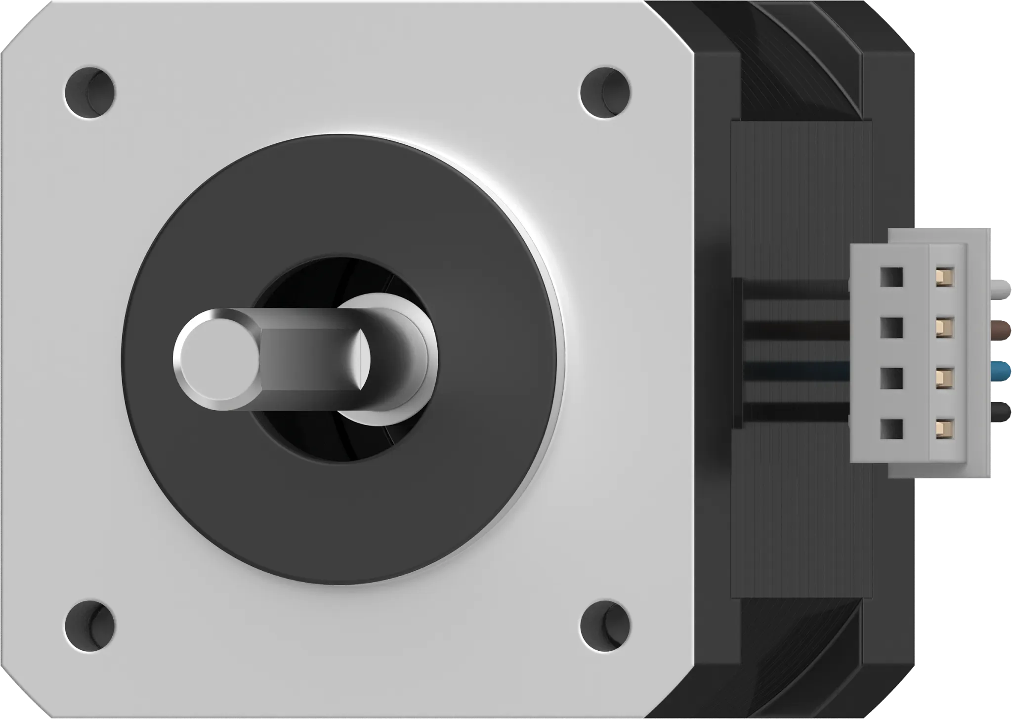 Without encoder, holding torque 0.18Nm