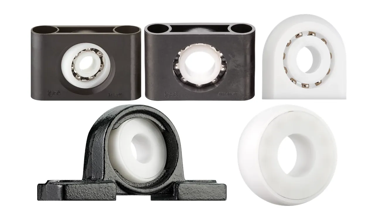 Pillow block ball bearings