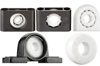 Pillow block ball bearings