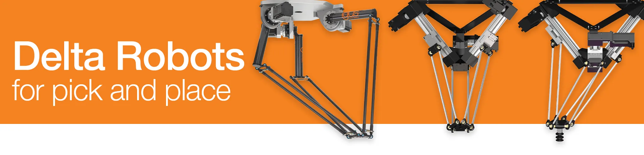 Delta robots for pick & place tasks
