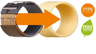 Metalllager vs. iglidur Lager