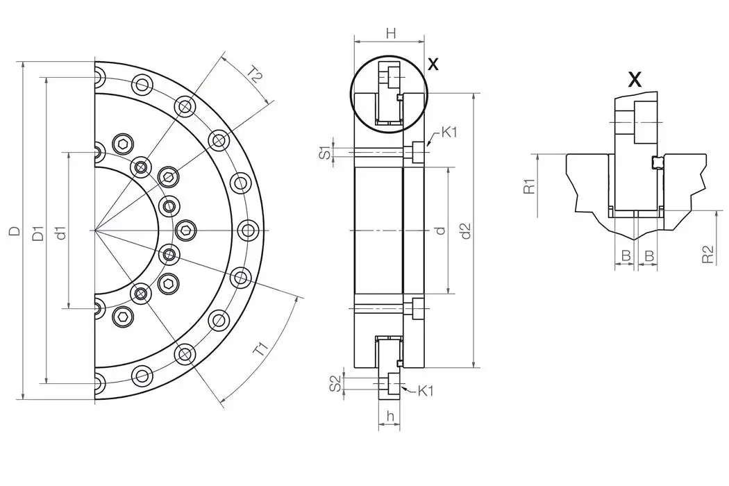 PRT-01-60-D technical drawing