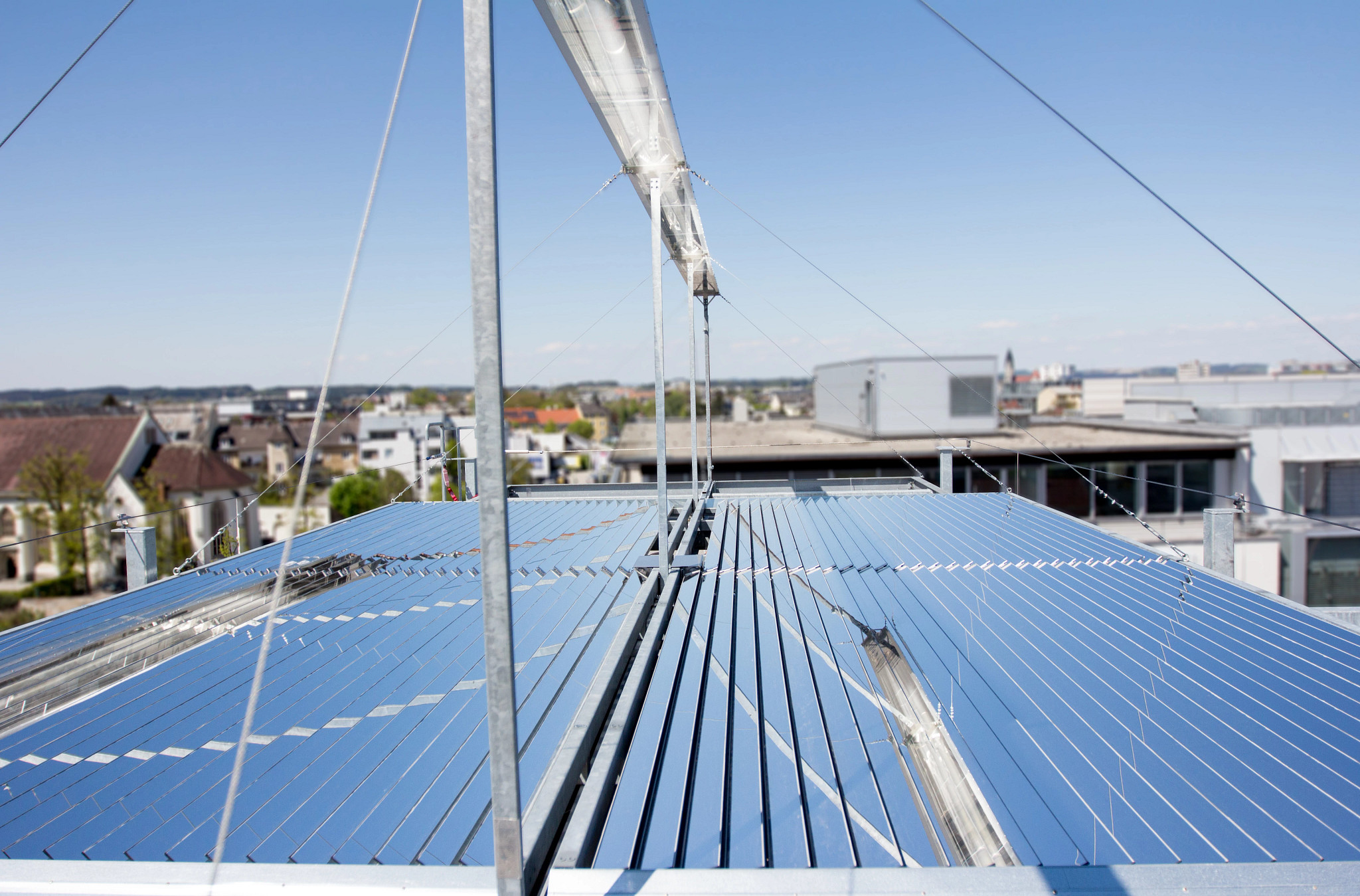 Solar steam system from Ecotherm