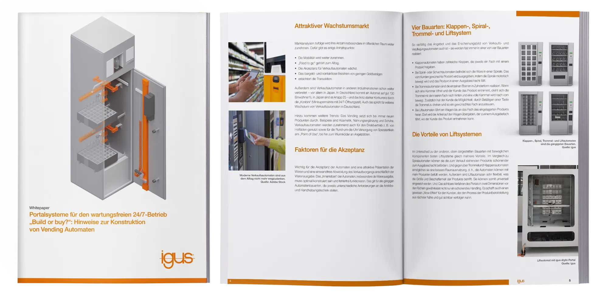 White paper on vending machinery with linear robot systems