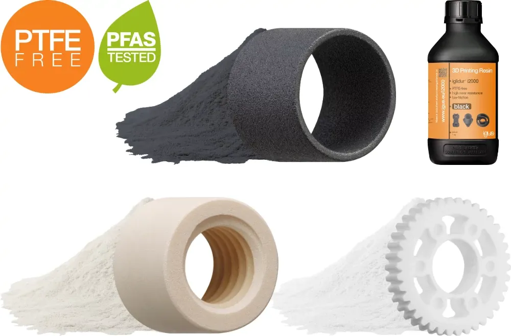 3D-Druckermaterialien PTFE-frei