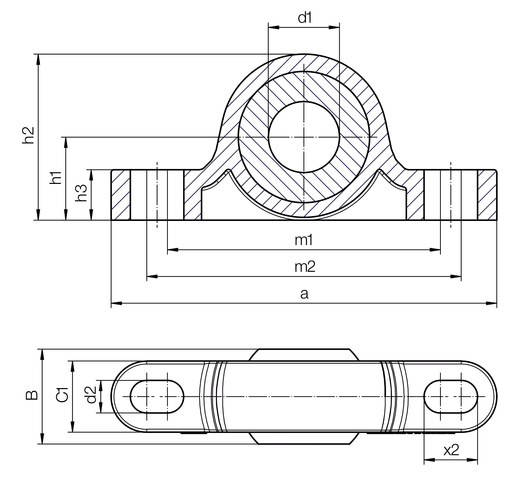 KSTM-06-CL technical drawing